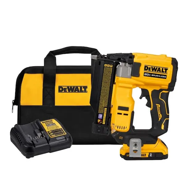 DeWalt DCN623D1 23-gauge pin nailer kit, product photo