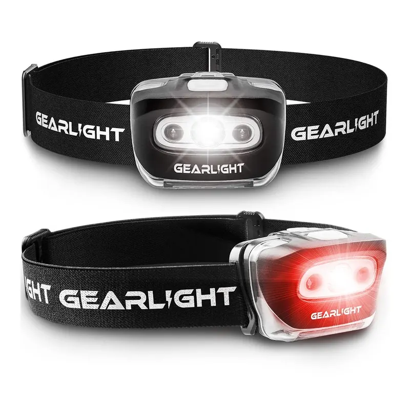 GearLight LED headlamps, two-pack, product photo