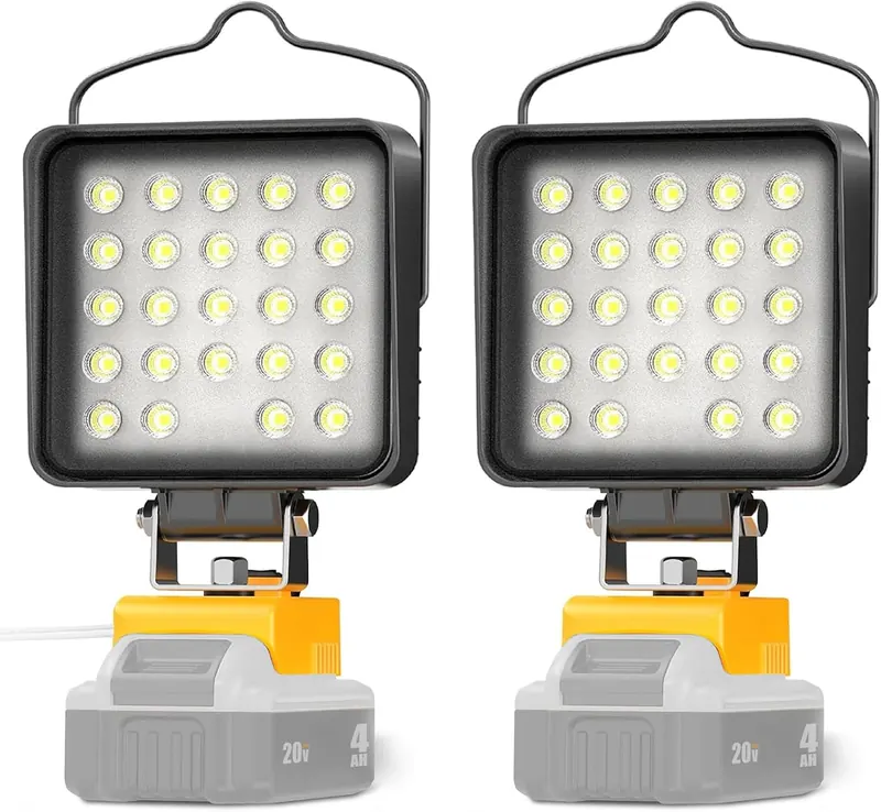 LED work lights for DeWalt 20V, product photo