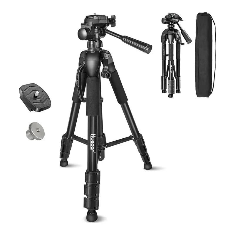 Huepar TPD14 laser level tripod, product photo
