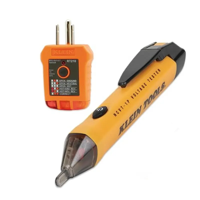 Klein 80025 outlet and voltage tester kit, product photo