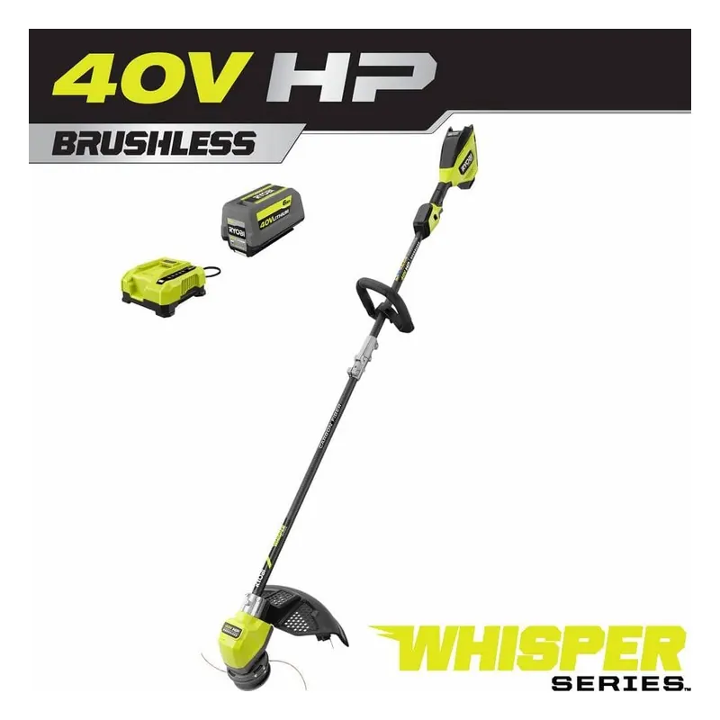 Ryobi RY402110 40V string trimmer kit, product photo