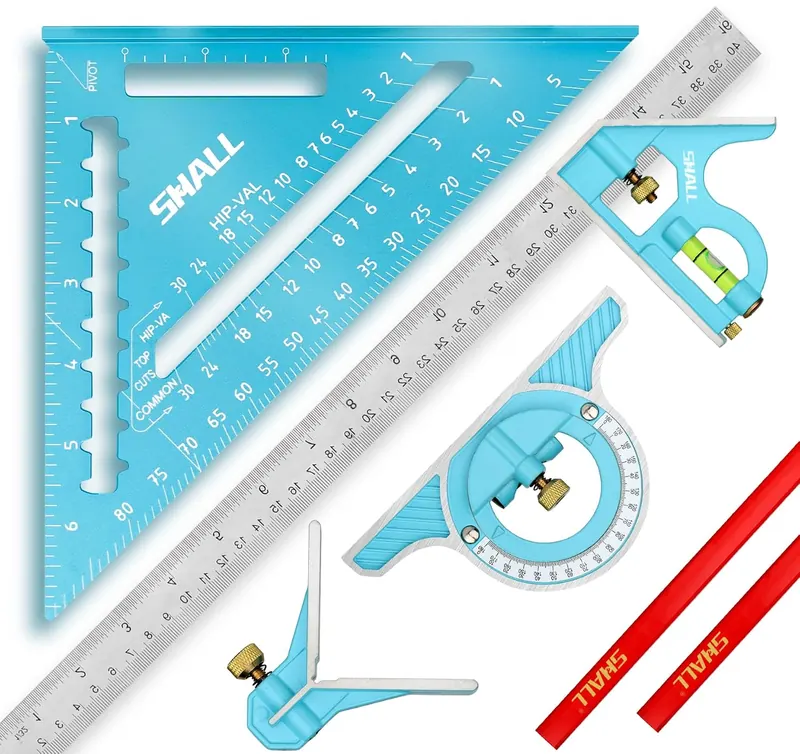 SHALL rafter and combination square set, product photo