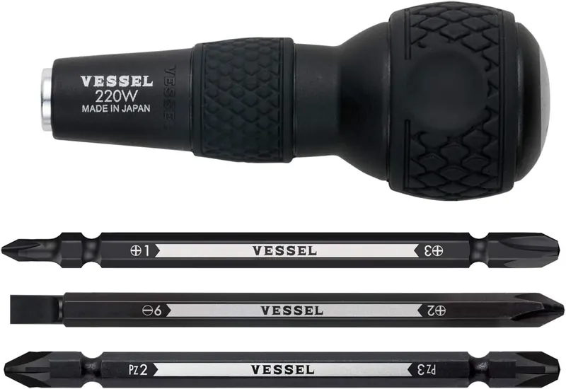 VESSEL Ball Grip 220W3J1 screwdriver, product photo