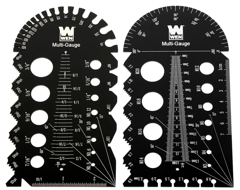 WEN ME210G thread pitch gauge, product photo